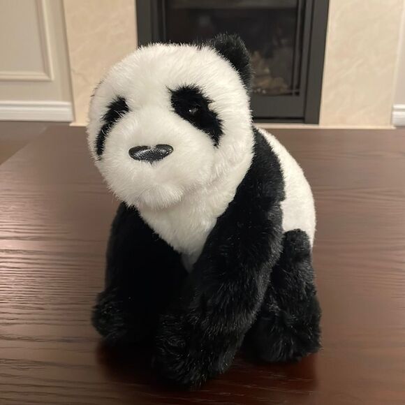 Gund World Wildlife Fund Panda Bear Sitting Excellent Condition 10” tall 41693 - Picture 1 of 8